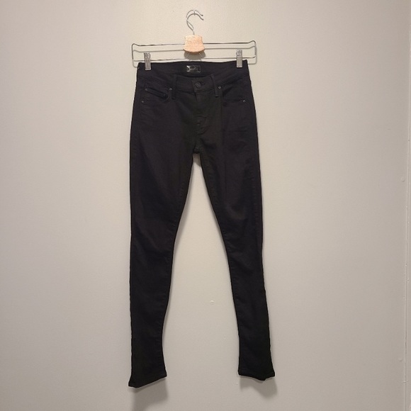 MOTHER The Looker A Modern Spy Black Jeans 25 - Picture 6 of 12